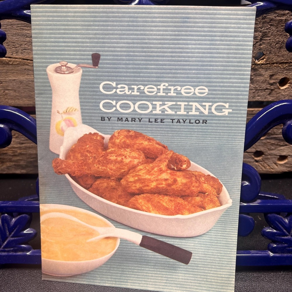 Lot of 4 cookbook ephemera, Nestle, Heinz, Freezing and Carefree Cooking Vintage - Picture 5 of 5